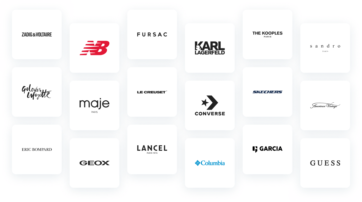 the kooples, karl, lancel geox travaillent avec wishibam